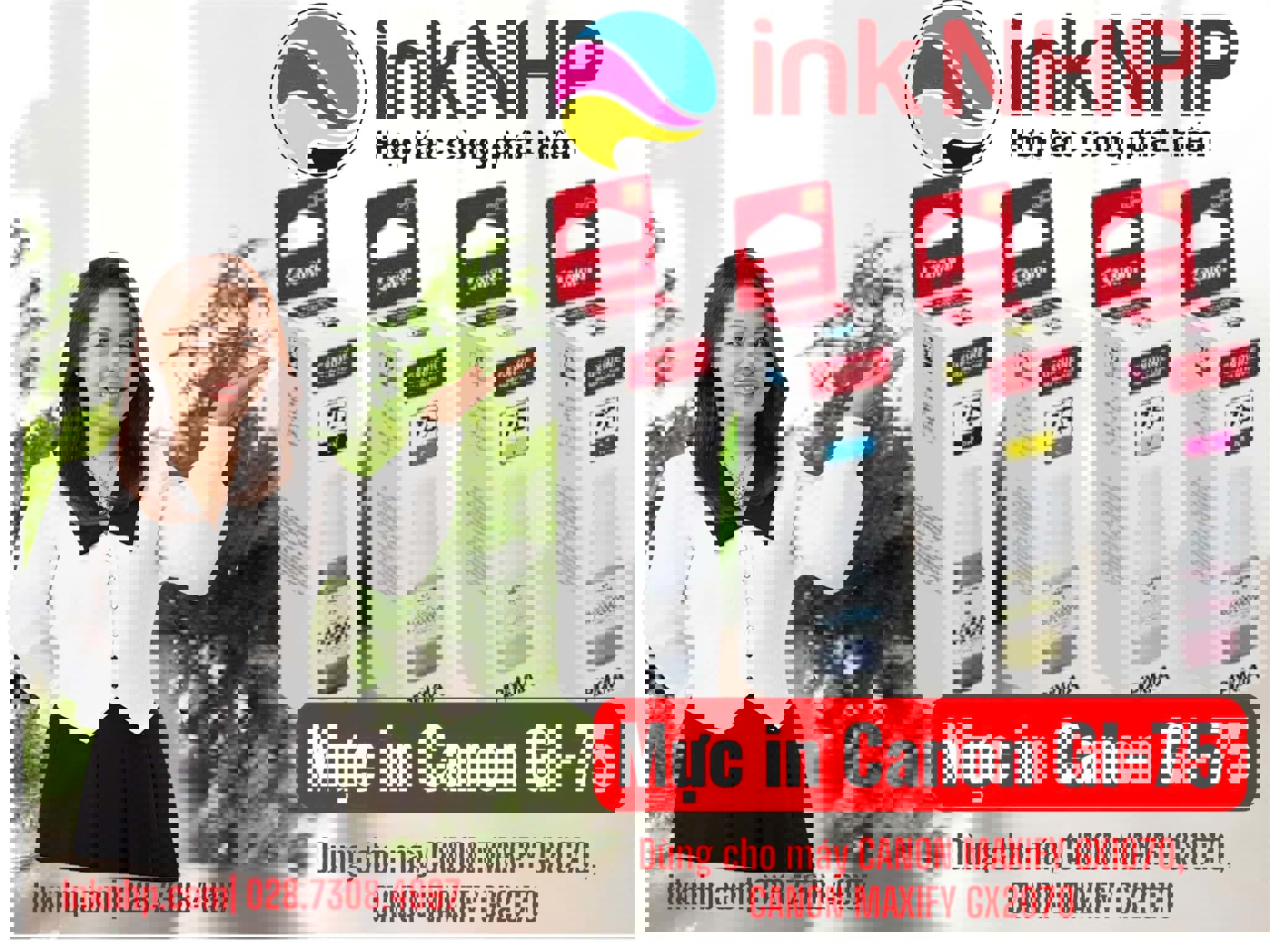 Địa Chỉ Bán Mực Máy In CANON MAXIFY GX1070 Chính Hãng, Giá Tốt Tại TP.HCM